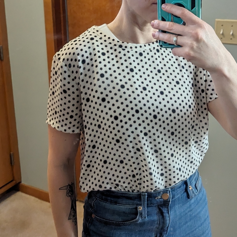 Loft Chiffon Tee - Picture 3 of 4